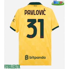 AC Milan Strahinja Pavlovic #31 Tredje Tröja 2025-26 Kortärmad